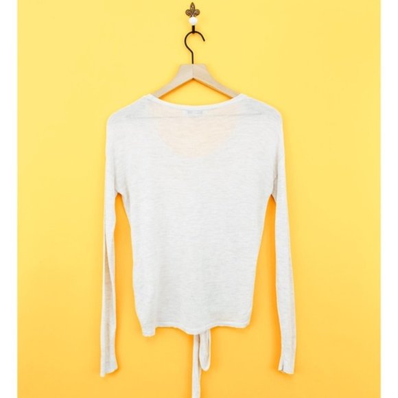 Madewell Modern Tie Front Pullover Sweater Top XXS - Picture 4 of 8